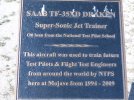 Apr22 BMW Ride 154 Mojave Airport SAAB plaque sml.JPG