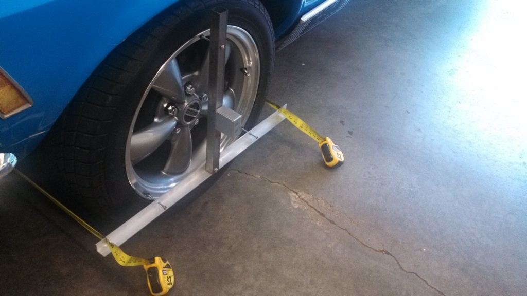My DIY Alignment Tools Vintage Mustang Forums