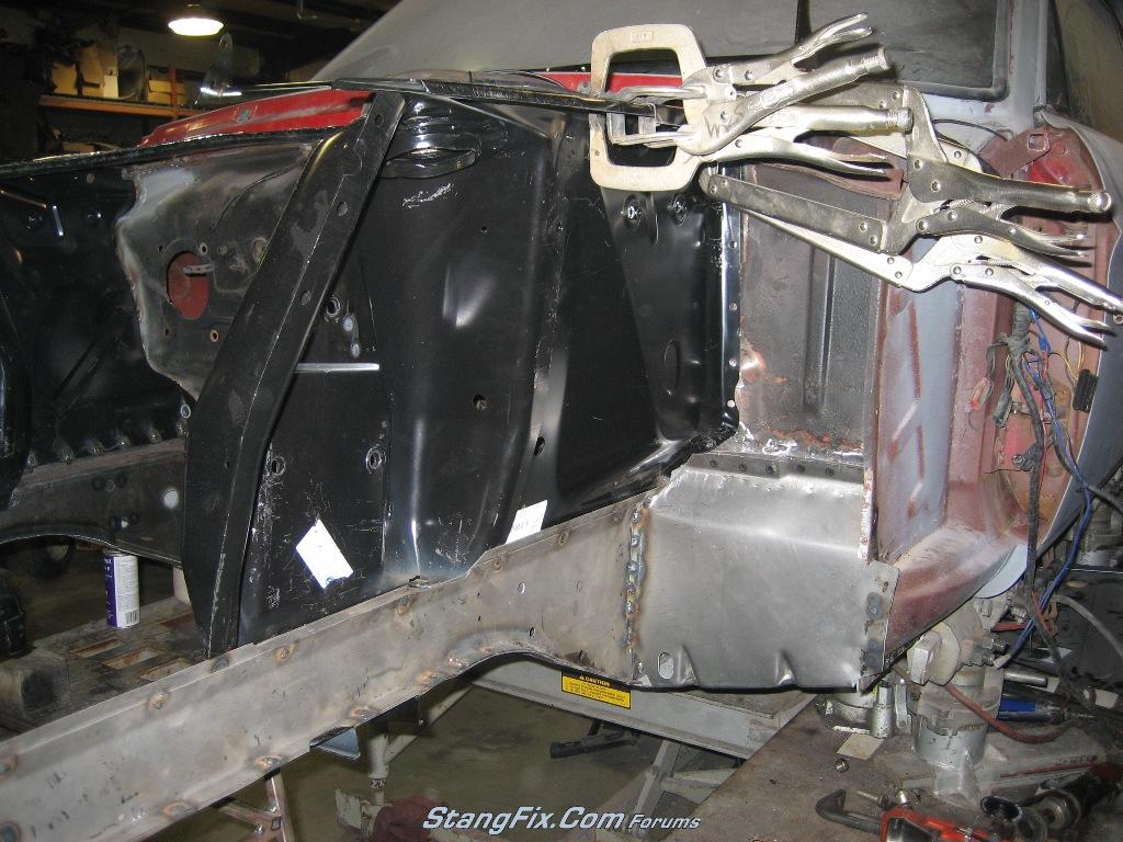 68 Shock Towers on a 65... Vintage Mustang Forums