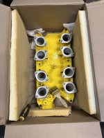 Yellow Machine Engine Plastic Cylinder Yellow Machine Engine Plastic Cylinder