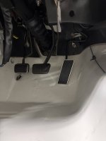 Silver Automobile pedal Silver Automobile pedal