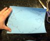 hand cut water pump gasket.JPG